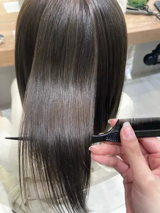 カラー 🩵カラーリスト🩵 竹村 茉姫のヘアスタイル