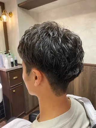 ショート LAVIE NEW STANDARD BARBER HANARE 新宿店所属・TANAHASHI ／モデル募集🆘のヘアスタイル