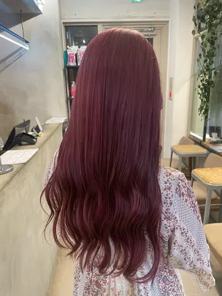 ロング カラー lomalia suwaのヘアスタイル