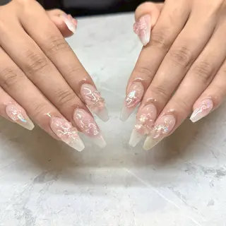 ネイル 【パラジェル・フィルイン取扱店】EmaNail +kihakuya（エマネイル）天満橋店所属・EmaNail🎀 エマネイル天満橋店のネイルデザイン