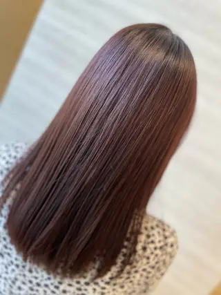 カラー 中間 知佳子のヘアスタイル