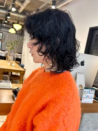 ミディアム パーマスタイル🔅 sayacaのヘアスタイル