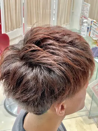 カラー メンズ 金井 郁弥のヘアスタイル