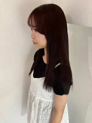 セミロング カラー MONIQA sakae所属・hina/ハイトーン /ピンクカラー🎀のヘアスタイル