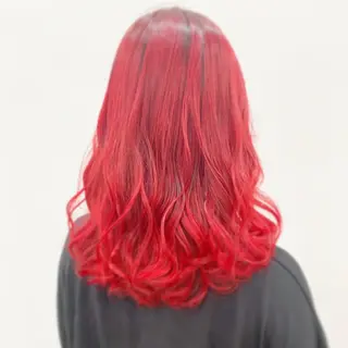 セミロング カラー 💘カラー人気No. 1💘SAYAのヘアスタイル