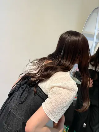 ロング カラー UNBIRTHDAY MIUのヘアスタイル