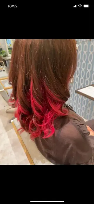 カラー 髪質改善カラー特化 井上秀樹のヘアスタイル