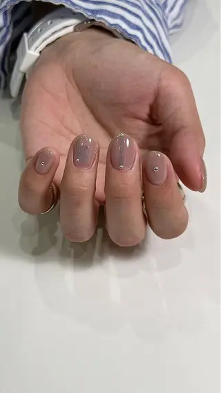 ネイル はるか シンプルネイルのネイルデザイン