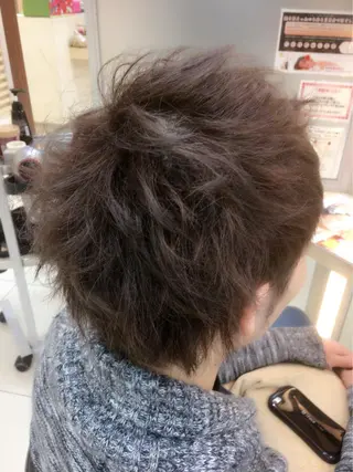 ショート メンズ 永井 大希のヘアスタイル