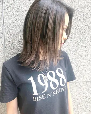 ミディアム tuki yokohama所属・店長 小池アキトのヘアスタイル