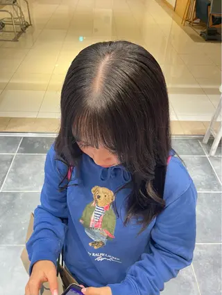 カラー 自然と惹かれる🪷 艶カラー/茉優♩のヘアスタイル