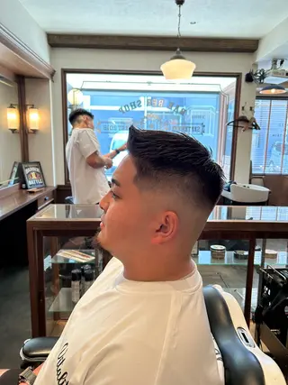 メンズ BARBERSHOP DALIE所属・滝川 大喜のヘアスタイル