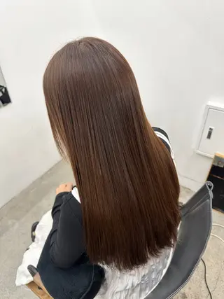 パーマ シングルカラー 大募集中❣️ あいりのヘアスタイル