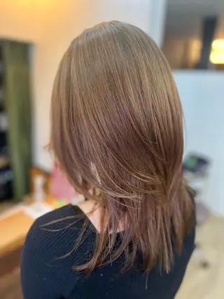 カラー olino【西田辺】 KAORIのヘアスタイル