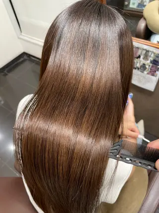 ロング カラー ラピス大阪アメ村店所属・大阪ハイトーン✨ 🇺🇸髪質改善🌴のヘアスタイル