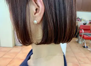 ショート カラー 髪質改善 Blumeのヘアスタイル