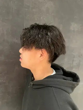 パーマ メンズ saga kokiのヘアスタイル
