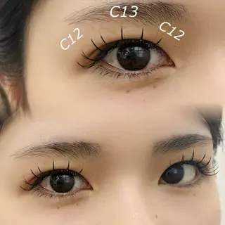マツエク・マツパ さつき🎀ིྀ 韓国風/束感/タレ目のマツエク・マツパデザイン