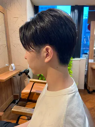 ショート メンズ スローエイジング/ ダメージレス鈴木慎一のヘアスタイル