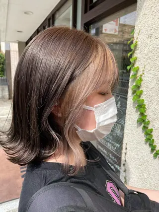 カラー 小濵 美月のヘアスタイル