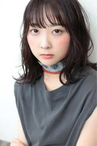 セミロング カラー 完全美髪特化 髪質改善/島　悠輔のヘアスタイル