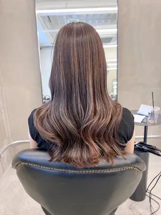 ロング カラー kimika🥑 メンズ/髪質改善のヘアスタイル