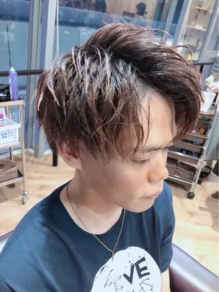 ショート ヘアアレンジ メンズ メンズZina代表 田端 麗治のヘアスタイル