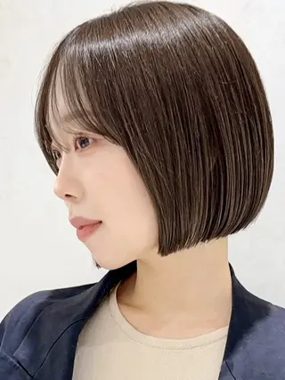 ショート カラー yori Sapporo所属・みなみ ゆかのヘアスタイル