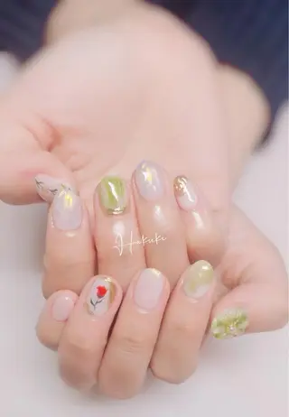 ネイル ハク キのネイルデザイン