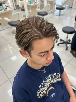 カラー パーマ メンズ メンズ特化/トレンド スタイル/白澤のヘアスタイル