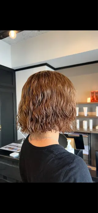 パーマ VISEO ／ Suzuのヘアスタイル