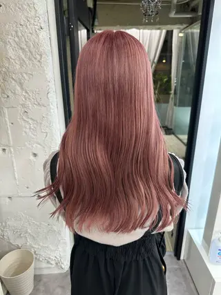 セミロング カラー ヘアアレンジ 久米 治仁のヘアスタイル