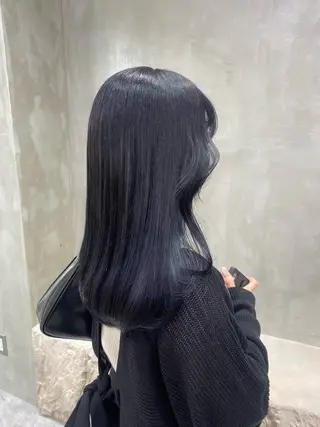 セミロング カラー 🍈yurina 福岡/パーマ🍈のヘアスタイル