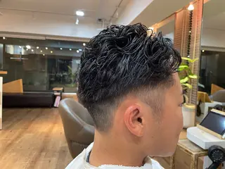 パーマ メンズ 西村 友佑のヘアスタイル