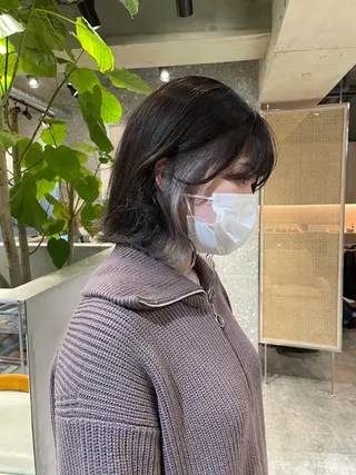 ミディアム カラー cinq所属・ハイライトカラー ❤︎hirokoのヘアスタイル
