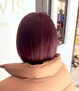 ショート 😈せいと😈 ハイトーン/縮毛矯正のヘアスタイル