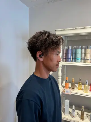 パーマ メンズ CreBiA / Rinaのヘアスタイル