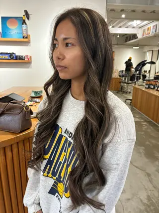 ロング ノハナ💜北谷 BY MY SIDEのヘアスタイル