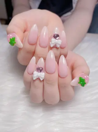 ネイル MiKi Nai池袋 長さだし得意のネイルデザイン