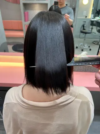 ミディアム GOALD/ 三嶽勝輝のヘアスタイル