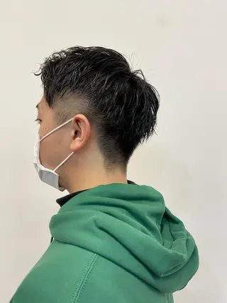 ショート メンズ パーマ特化美容師 mikuのヘアスタイル