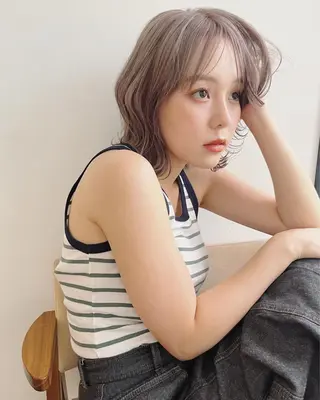 セミロング カラー レイヤーカット ✨️奥田良太✨️のヘアスタイル