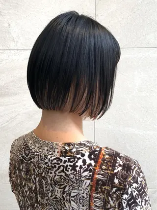 ショート カラー レイヤー,ボブ / 彩未のヘアスタイル