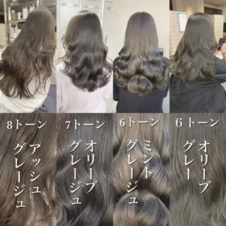 カラー レイヤー/韓国❣️ 美髪矯正/おばかんのヘアスタイル