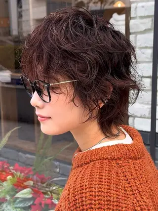 ショート パーマ ショートの匠 ✂️心斎橋・みねのヘアスタイル