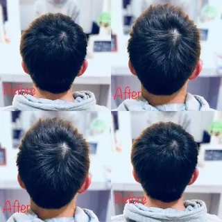 ショート メンズ ダメージレス 桧山店長のヘアスタイル