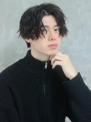 メンズ パーマ パーマ/縮毛矯正/ 韓国ヘア/副店長和田のヘアスタイル