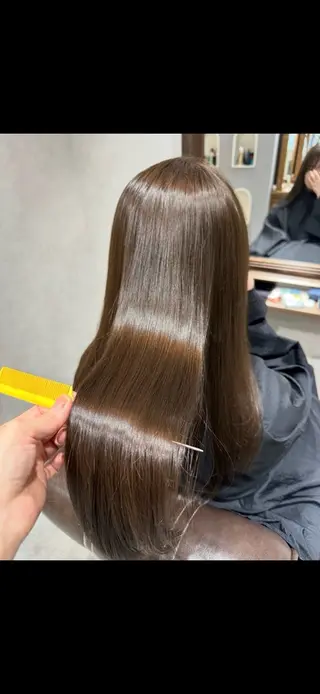 ロング 韓国風&髪質改善特化 ✂️MISAKI✂️のヘアスタイル