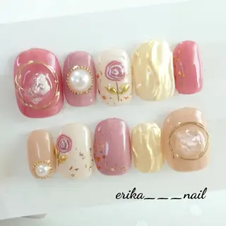 ネイル 稲垣 江梨花のネイルデザイン