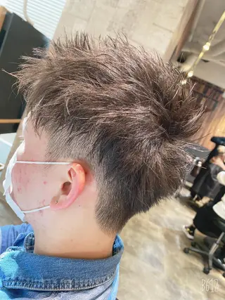 ショート メンズ shine hair blend所属・永井 紫優のヘアスタイル